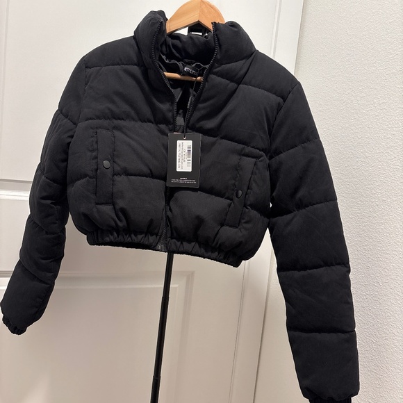 PrettyLittleThing Jackets & Blazers - Pretty little thing crop puffer jacket